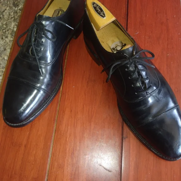 Church's Men Black Captoe Oxford 11.5 (08)